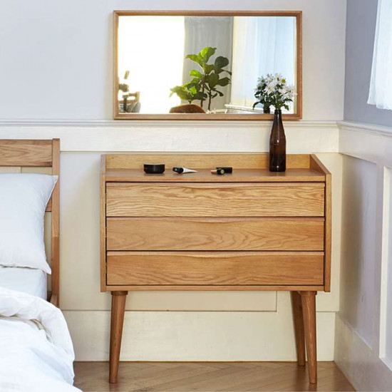 Solid Oak Wall Mirror Solid Oak Wall Mirror