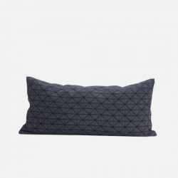 Geo origami pillow-S Black