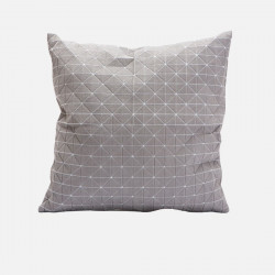 Geo origami pillow-M Grey