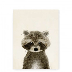 Little Raccoon II art print - Small