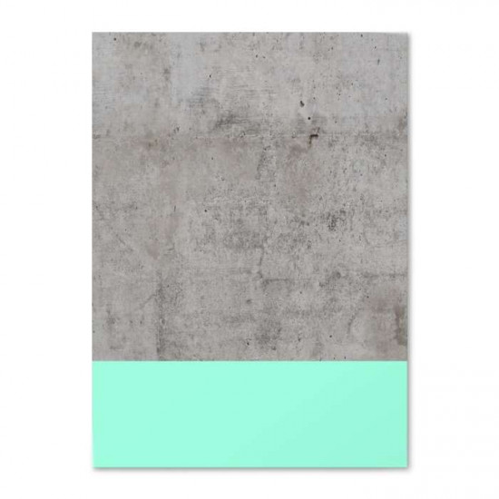 Austin map turquoise - Canvas Medium [In-Stock]