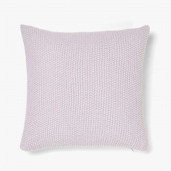Moss Stitch Cushion － Pink