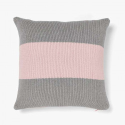 Big Stripe Cushion － Pastel Pink
