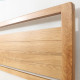 Double Dip Bed, Oak Double Dip Bed, Oak