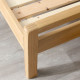 Double Dip Bed, Oak Double Dip Bed, Oak