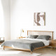 Linear Bed Frame, L150/180, Oak Linear Bed Frame, L150/180, Oak