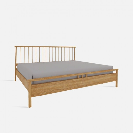 Linear Bed Frame, L150/180, Oak Linear Bed Frame, L150/180, Oak