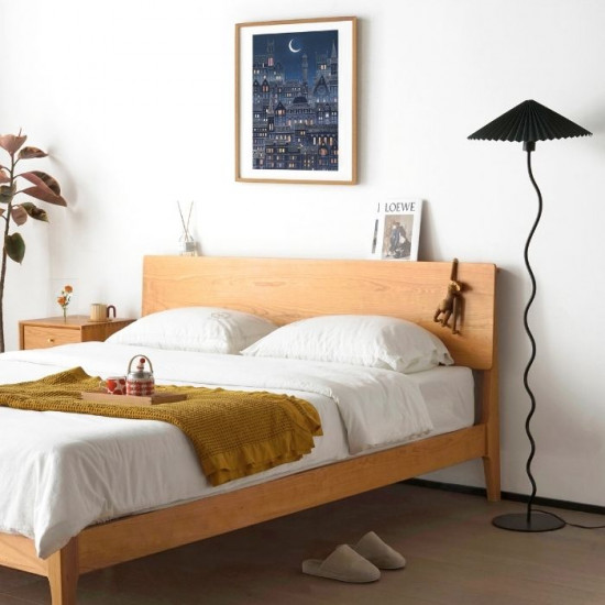 [SALE] NADINE Cherry Bed Frame I, L150 / L180