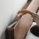 NADINE Natural Walnut Bed Frame II, L159/189 NADINE Natural Walnut Bed Frame II, L159/189