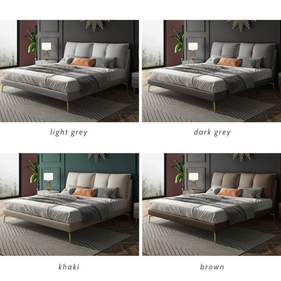 LOGAN Leather Bed Frame