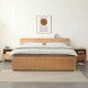 DOLCH Bed Frame with Drawers, Walnut L150 / L180 DOLCH Bed Frame with Drawers, Walnut L150 / L180