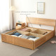 DOLCH Bed Frame with Drawers, Walnut L150 / L180