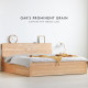 DOLCH Bed Frame with Storage L120 / L150 / L180