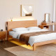 DOLCH Bed Frame L120 / L140 / L150 / L180(with socket), Natural Oak DOLCH Bed Frame L120 / L140 / L150 / L180(with socket), Natural Oak