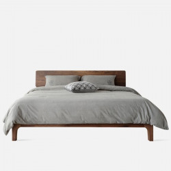 [SALE] DANDY Bed Frame, Natural Walnut