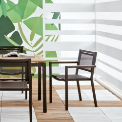LuiLei Stackable Armchair, Black