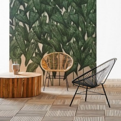 REMIX Lounge chair, Black & White