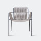 REMIX Stackable Outdoor Chair, Grey