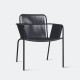 REMIX Stackable Outdoor Chair, Grey