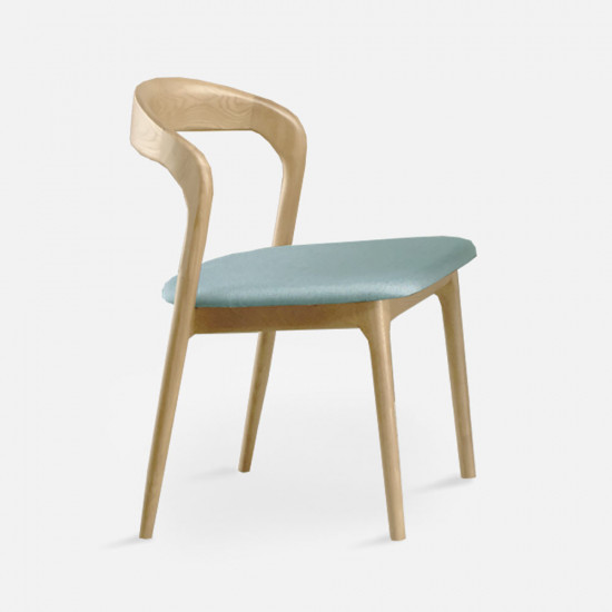 LUCA Dinning Chair, W46, Ash LUCA Dinning Chair, W46, Ash