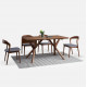 LUCA Dinning Chair, W46, Ash LUCA Dinning Chair, W46, Ash