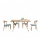 LUCA Dinning Chair, W46, Ash LUCA Dinning Chair, W46, Ash