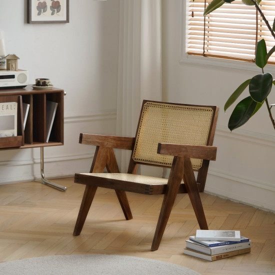 NADINE Lounge Chair, Natural Walnut NADINE Lounge Chair, Natural Walnut