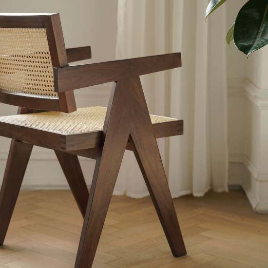 NADINE Lounge Chair, Natural Walnut NADINE Lounge Chair, Natural Walnut