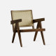 NADINE Lounge Chair, Natural Walnut NADINE Lounge Chair, Natural Walnut