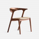 DANDY Horn Chair, Natural Walnut DANDY Horn Chair, Natural Walnut