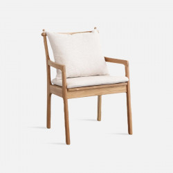 DOLCH Upholstered Slat Back Chair