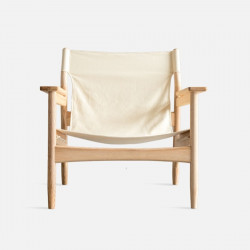 ONE FLAT Lounge Chair, Ash [SALE]