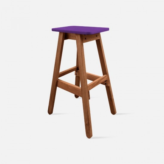 Sim Bar Stool - Purple [Display]