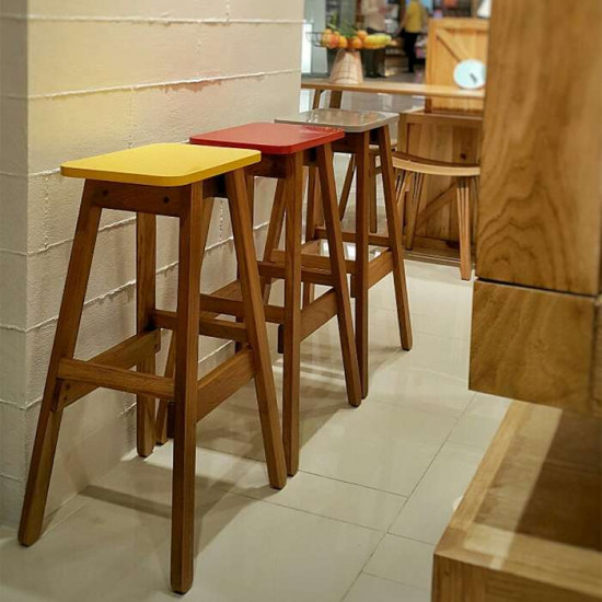 Sim Bar Stool - Yellow [Display]