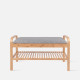 Bench Arch bamboo with shelf [SALE]