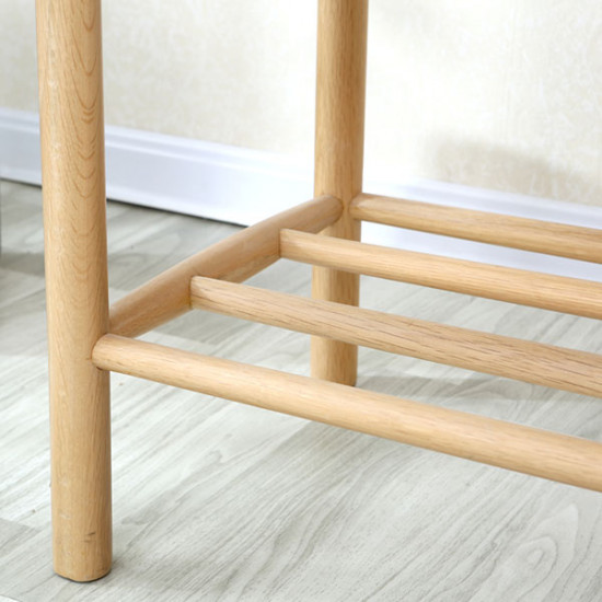 Unite Bench with rope weave, W110, Oak Unite Bench with rope weave, W110, Oak