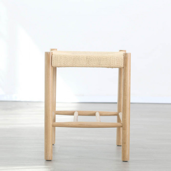 Unite Stool with rope weave