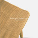 SHIMA Bench L105-L155, Oak [SALE]