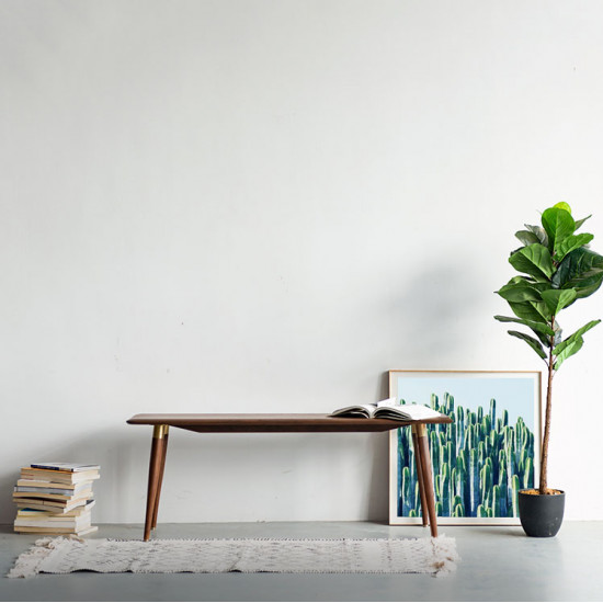DANDY Dining Table, Natural Walnut I DANDY Dining Table, Natural Walnut I