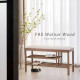 Bench with Shoe Shelf L90, Walnut [Sale]