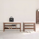 Bench with Shoe Shelf L90, Walnut [Sale]