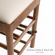 Bench with Shoe Shelf L90, Walnut [Sale]