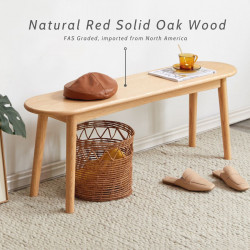 KIKO Bench L80-L140, Oak [Display]