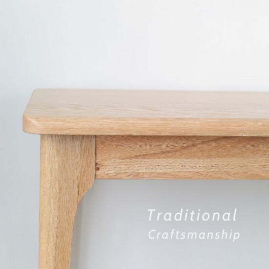 [Stock x1] DANA Bench, L135 , Natural oak
