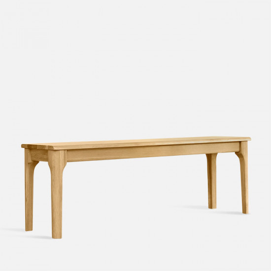 [Stock x1] DANA Bench, L135 , Natural oak
