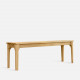 [Stock x1] DANA Bench, L135 , Natural oak