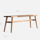 ONE Bench with rope weave, L120 ONE Bench with rope weave, L120