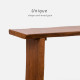 KADO Live Edge Bench, L130 [Display]