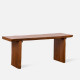 KADO Live Edge Bench, L130 [Display]