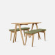 SEN Minimal Bench, Natural Ash SEN Minimal Bench, Natural Ash